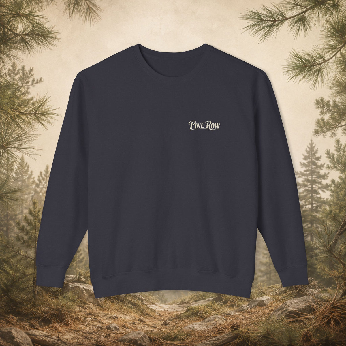 Pine Row Vintage Camo Box Crewneck Sweatshirt
