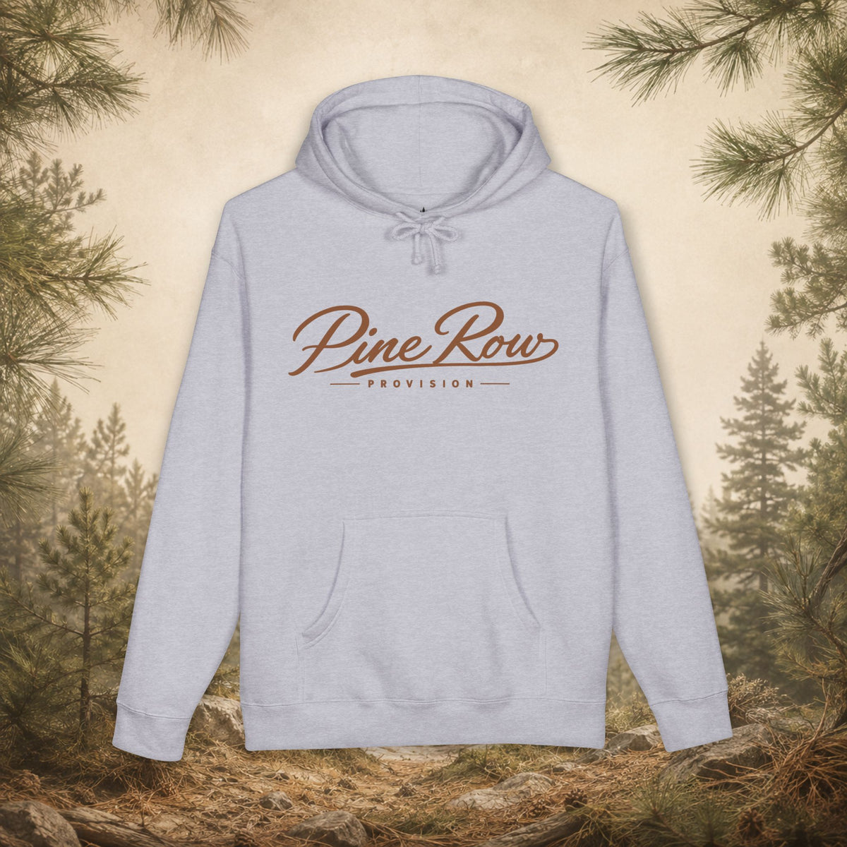 Pine Row Script Clay Hoodie