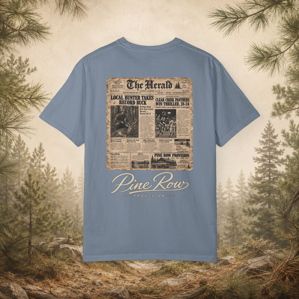 Pine Row Vintage Newspaper T-Shirt