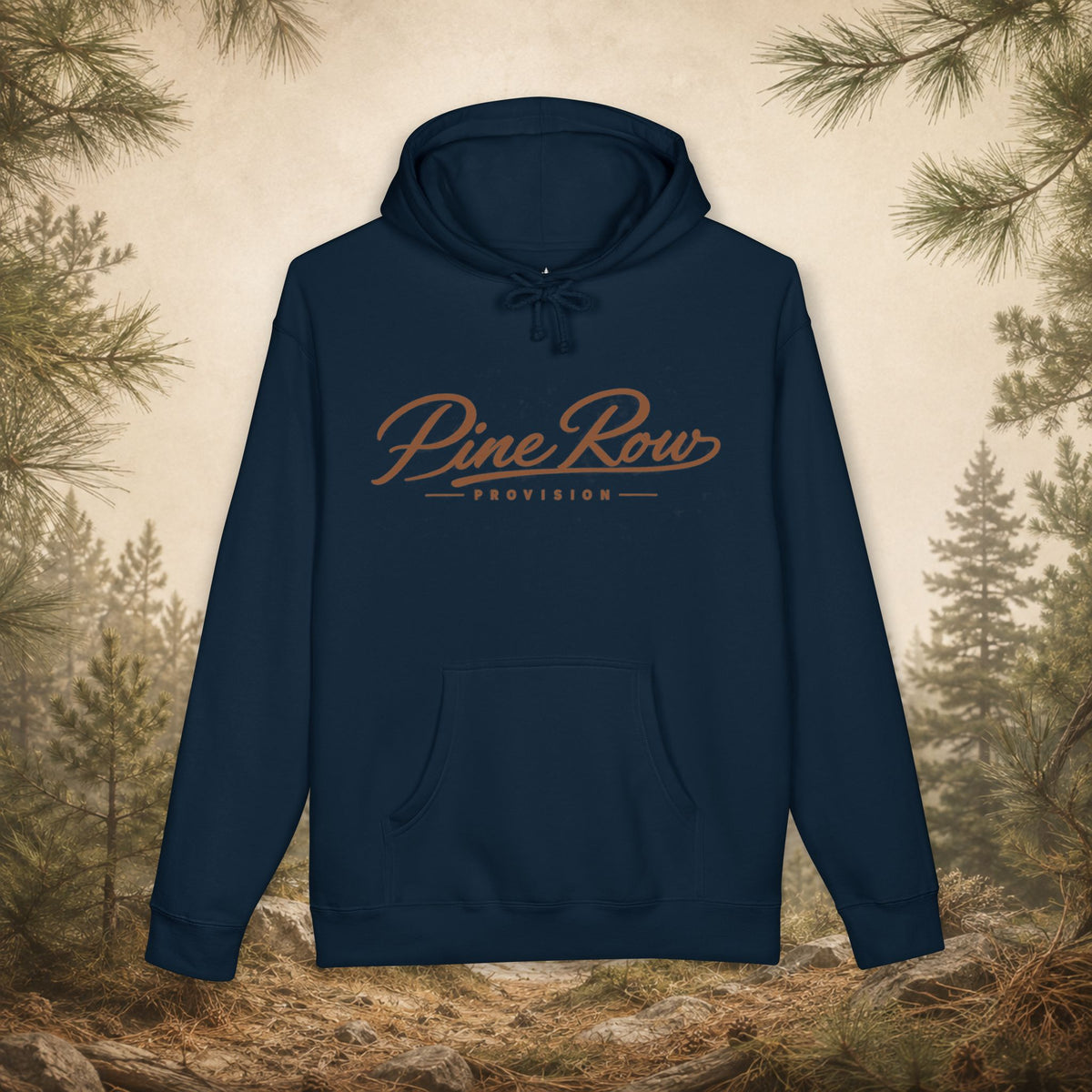 Pine Row Script Clay Hoodie