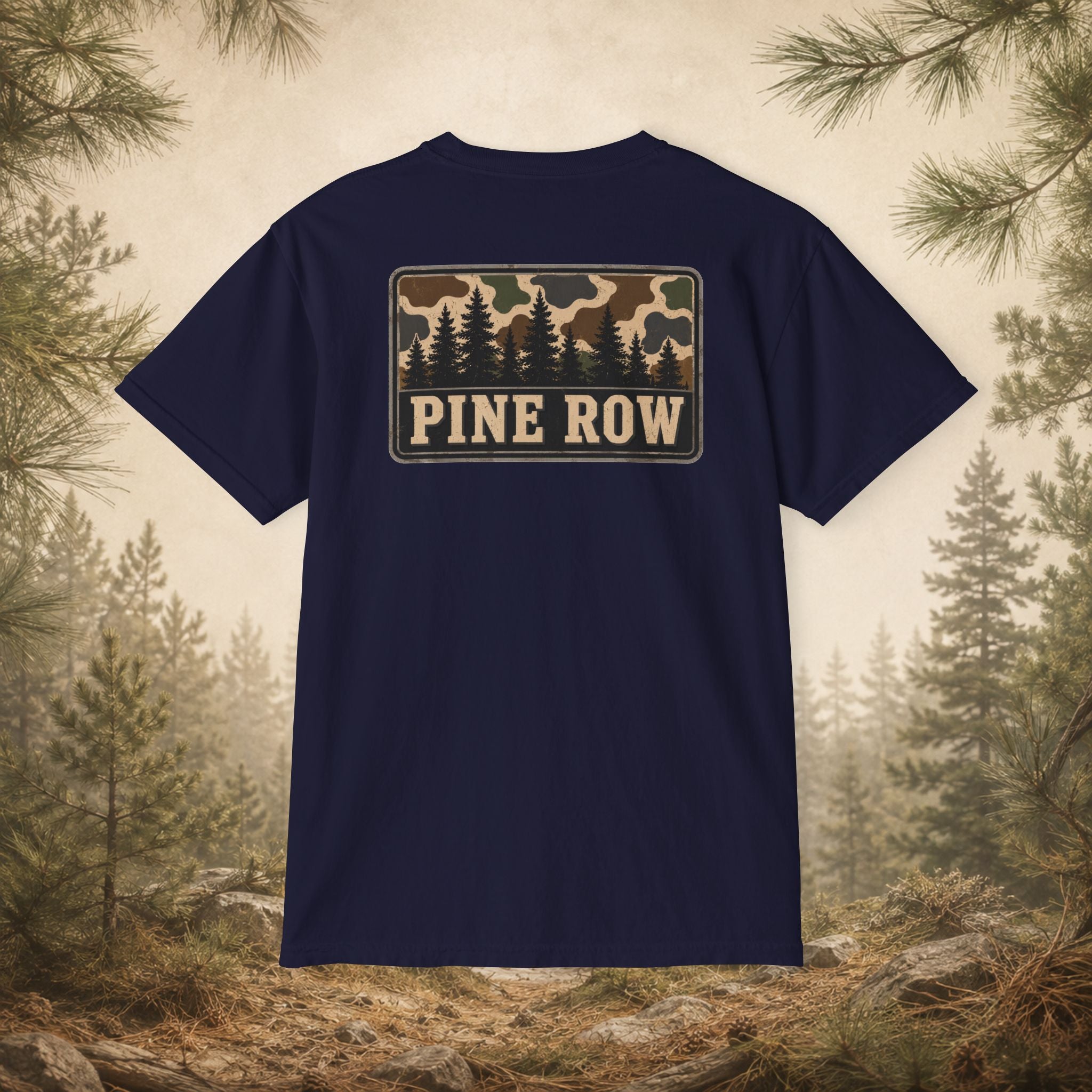 Pine Row Vintage Camo Box T-Shirt