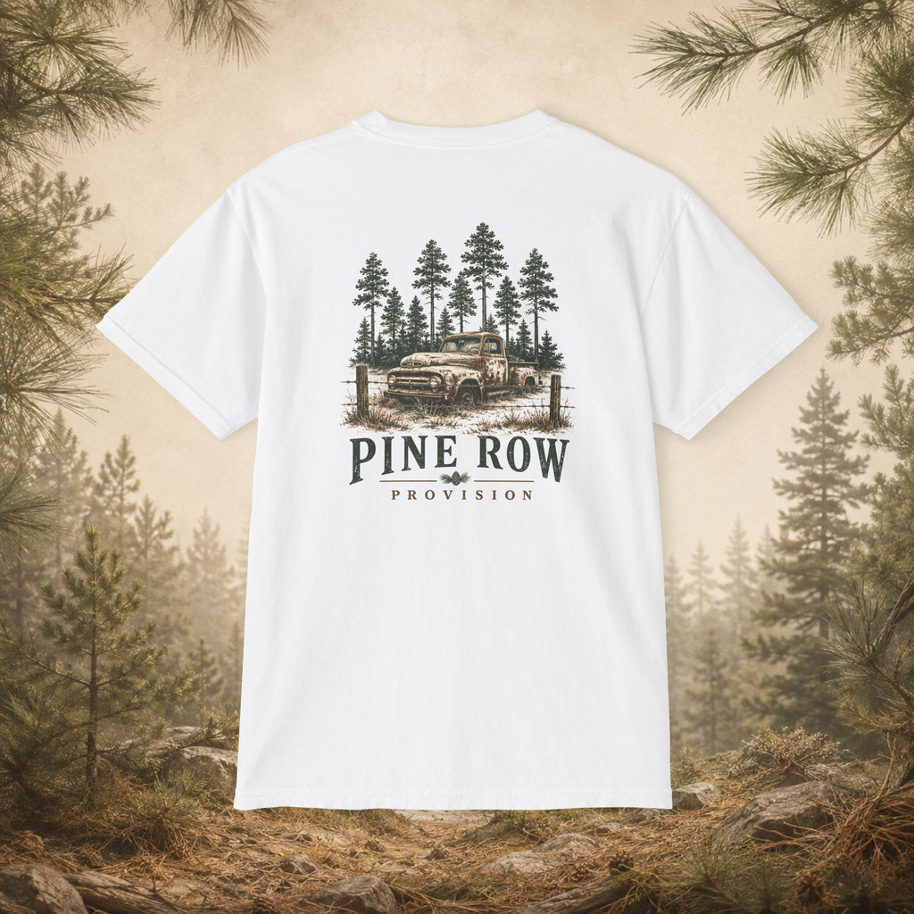 Pine Row Farm Truck Pocket T-Shirt