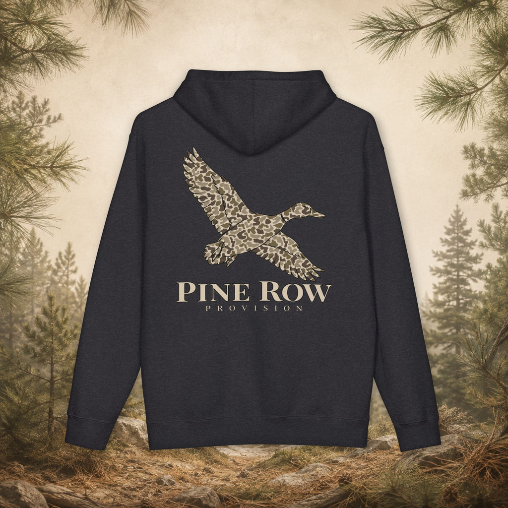 Pine Row Vintage Camo Duck Hoodie
