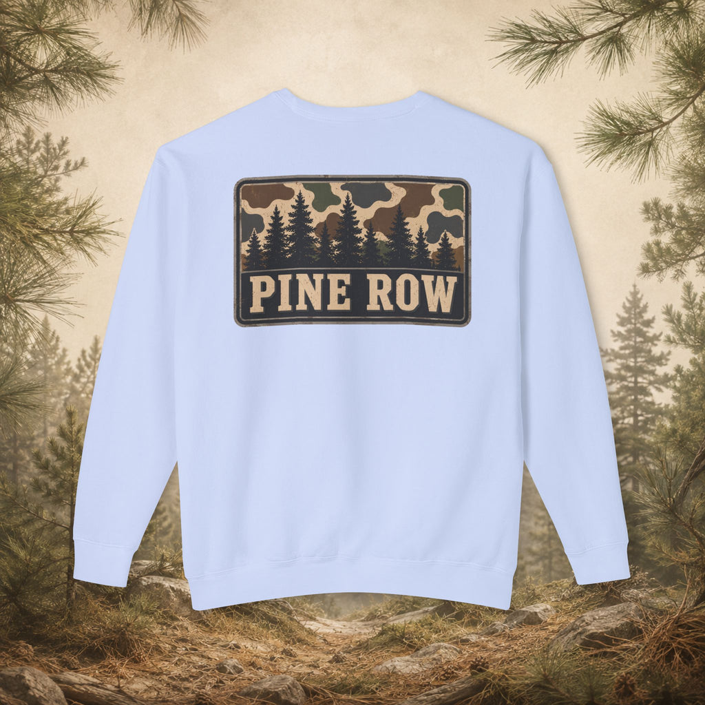 Pine Row Vintage Camo Box Crewneck Sweatshirt