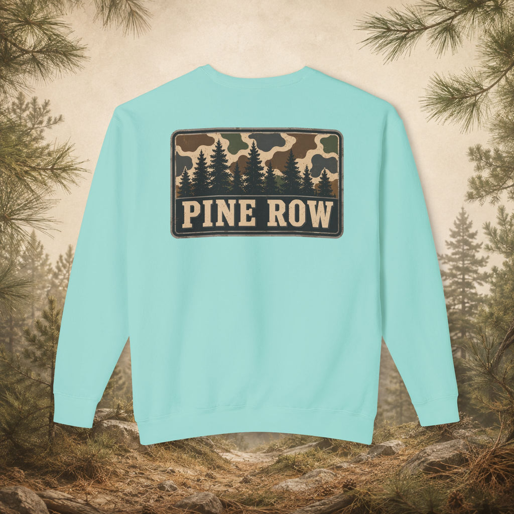 Pine Row Vintage Camo Box Crewneck Sweatshirt