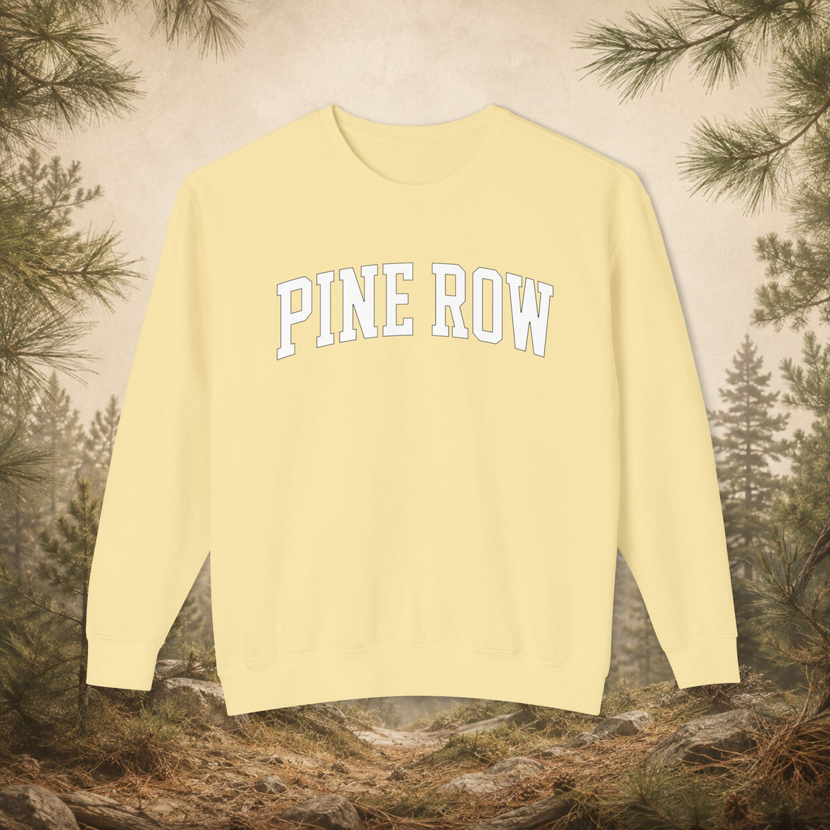 Pine Row Varsity Crewneck Sweatshirt