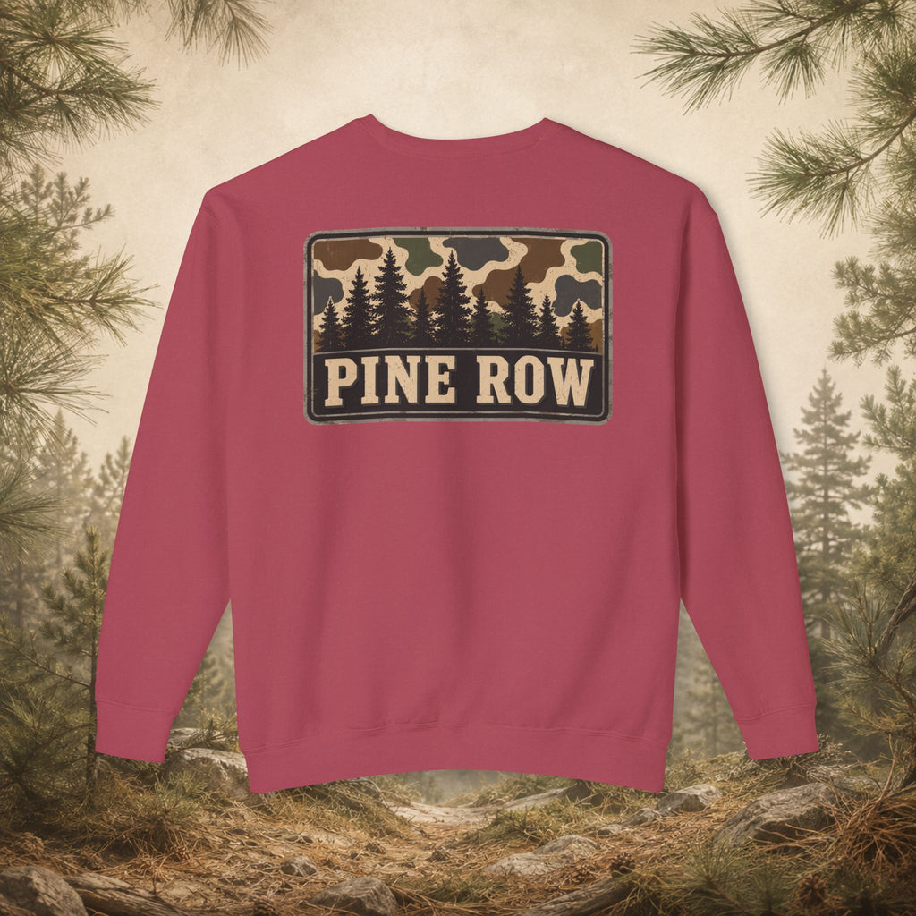 Pine Row Vintage Camo Box Crewneck Sweatshirt
