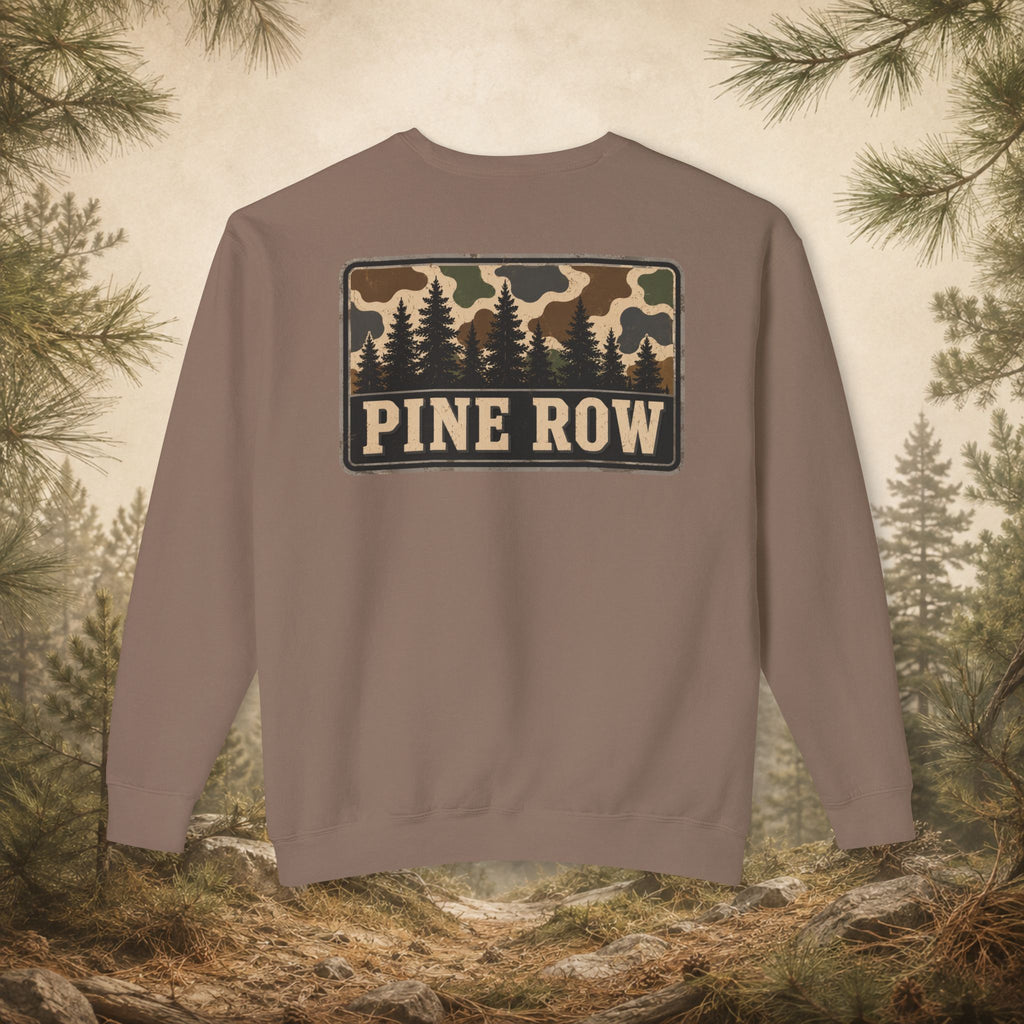 Pine Row Vintage Camo Box Crewneck Sweatshirt