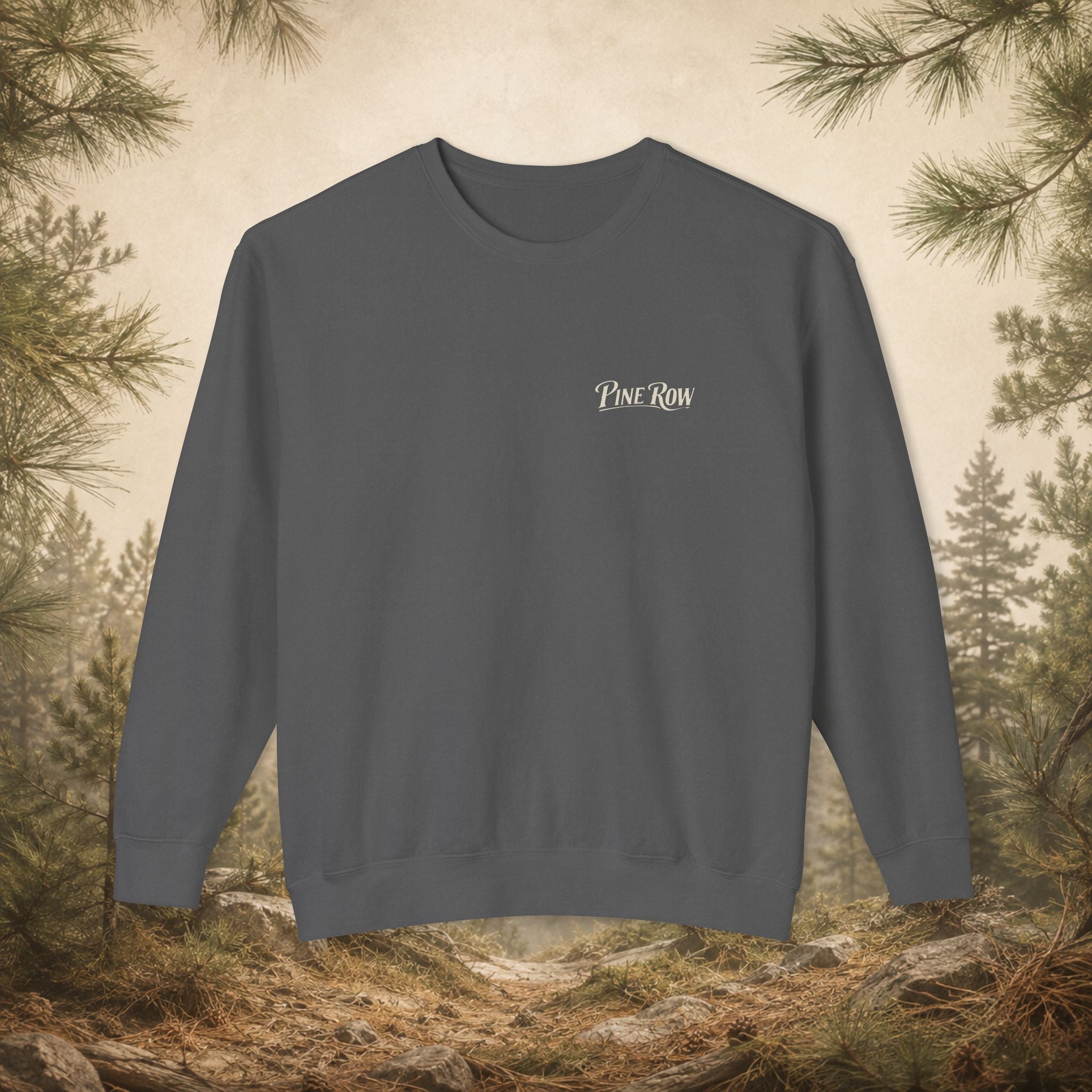 Pine Row Vintage Camo Box Crewneck Sweatshirt