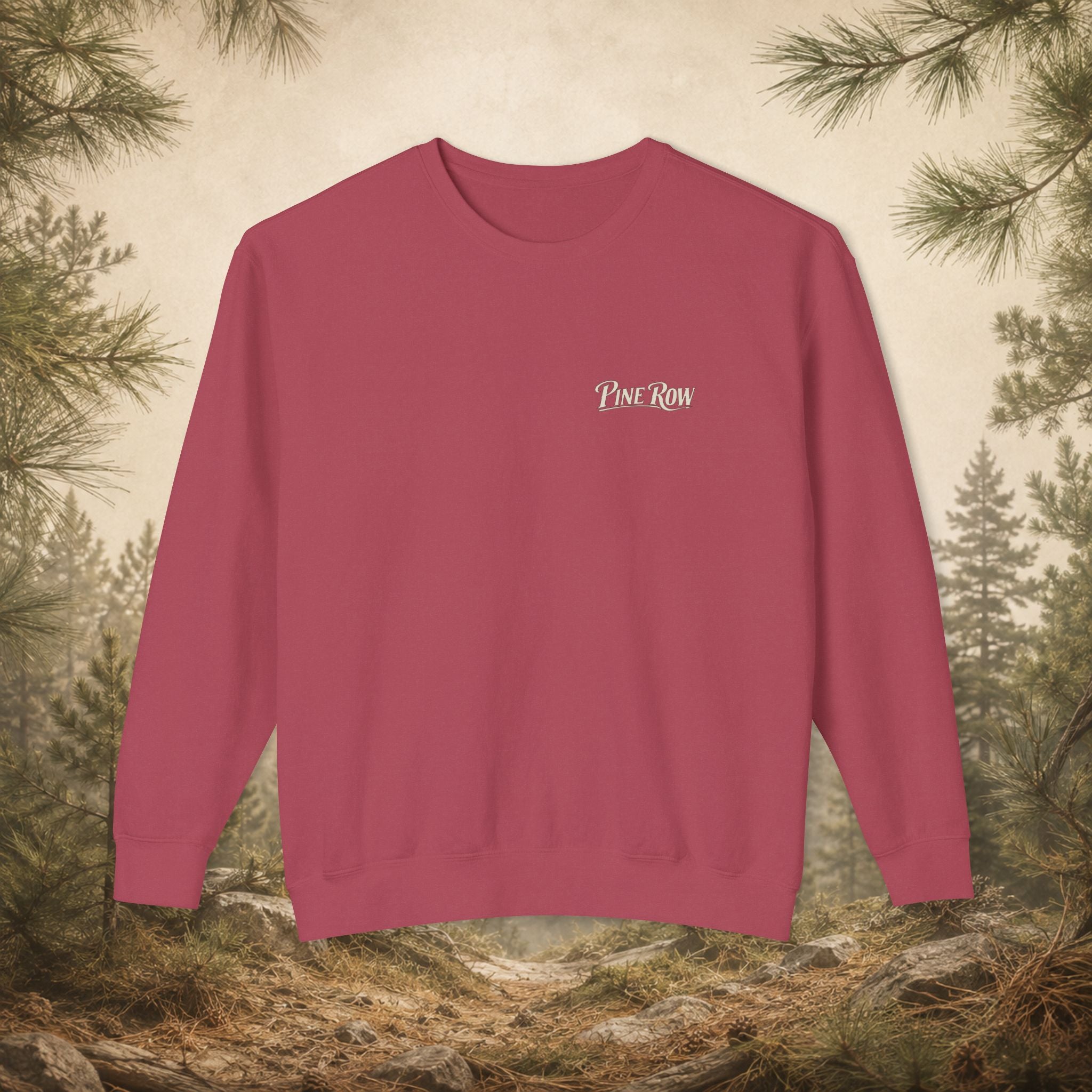 Pine Row Vintage Camo Box Crewneck Sweatshirt
