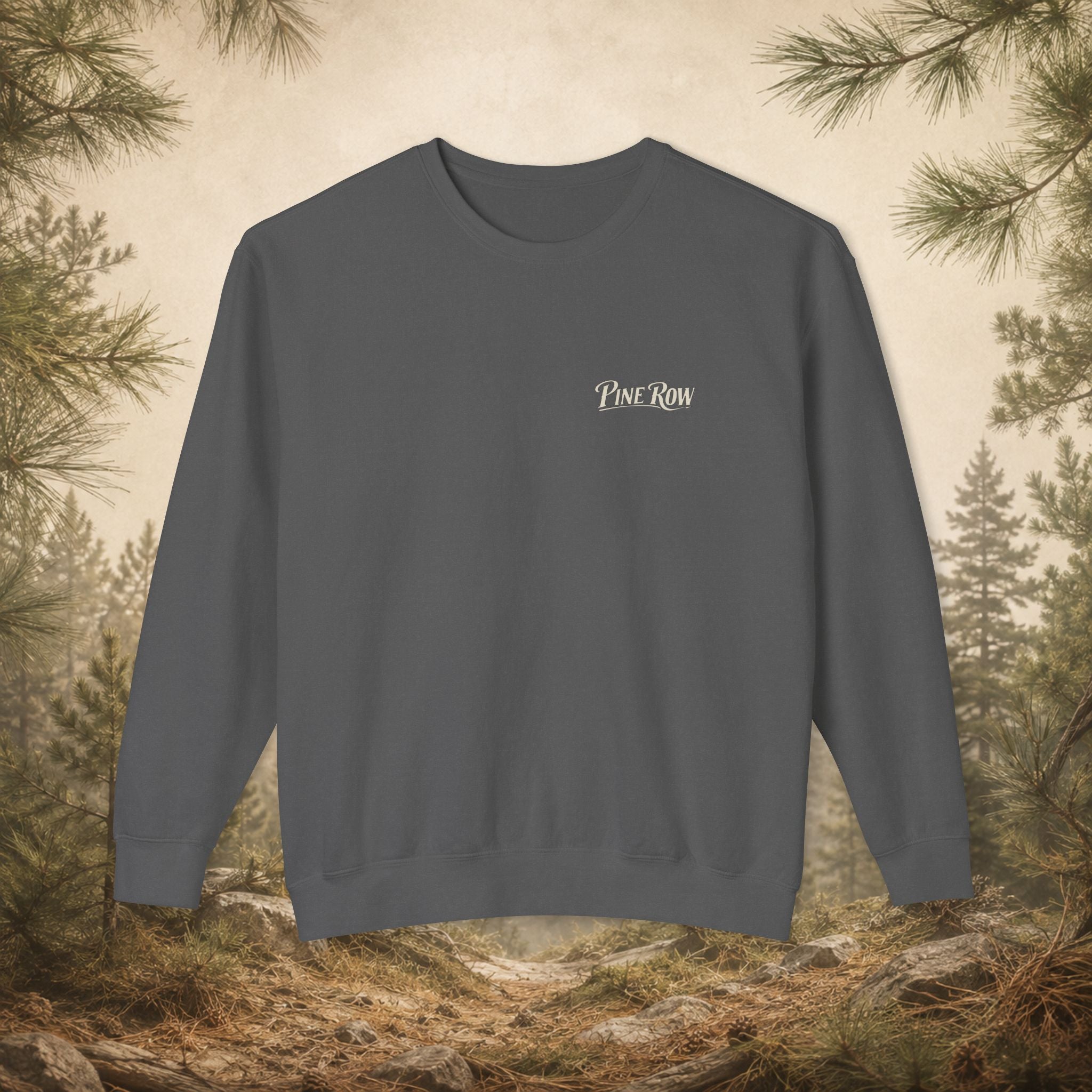 Pine Row Vintage Camo Light Box Crewneck Sweatshirt