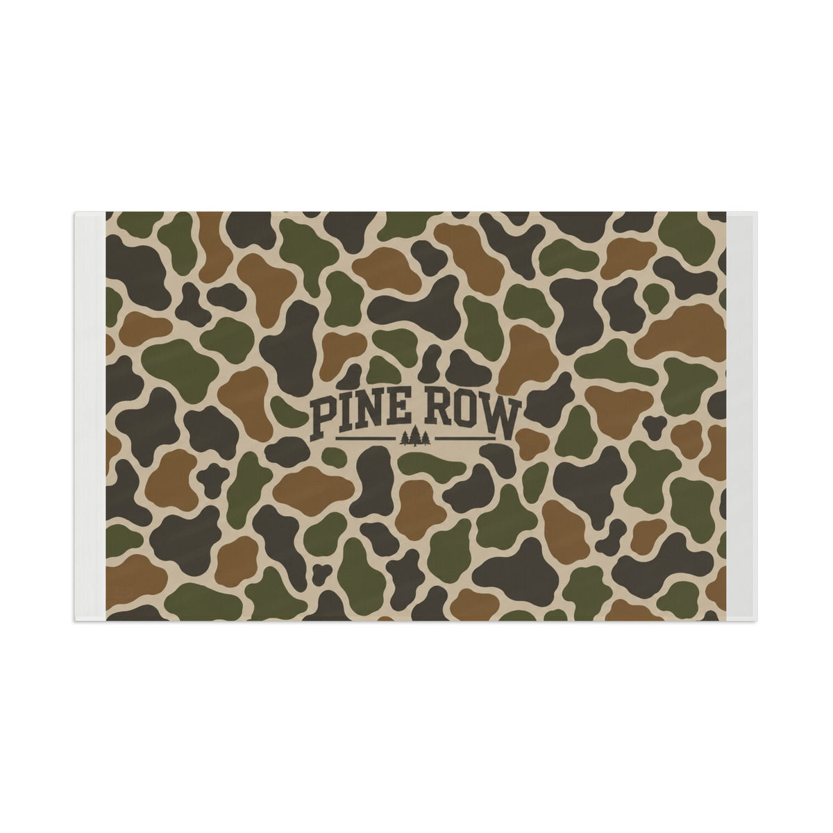 Pine Row Vintage Camo Flag