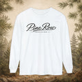Pine Row Script Charcoal Long Sleeve T-Shirt