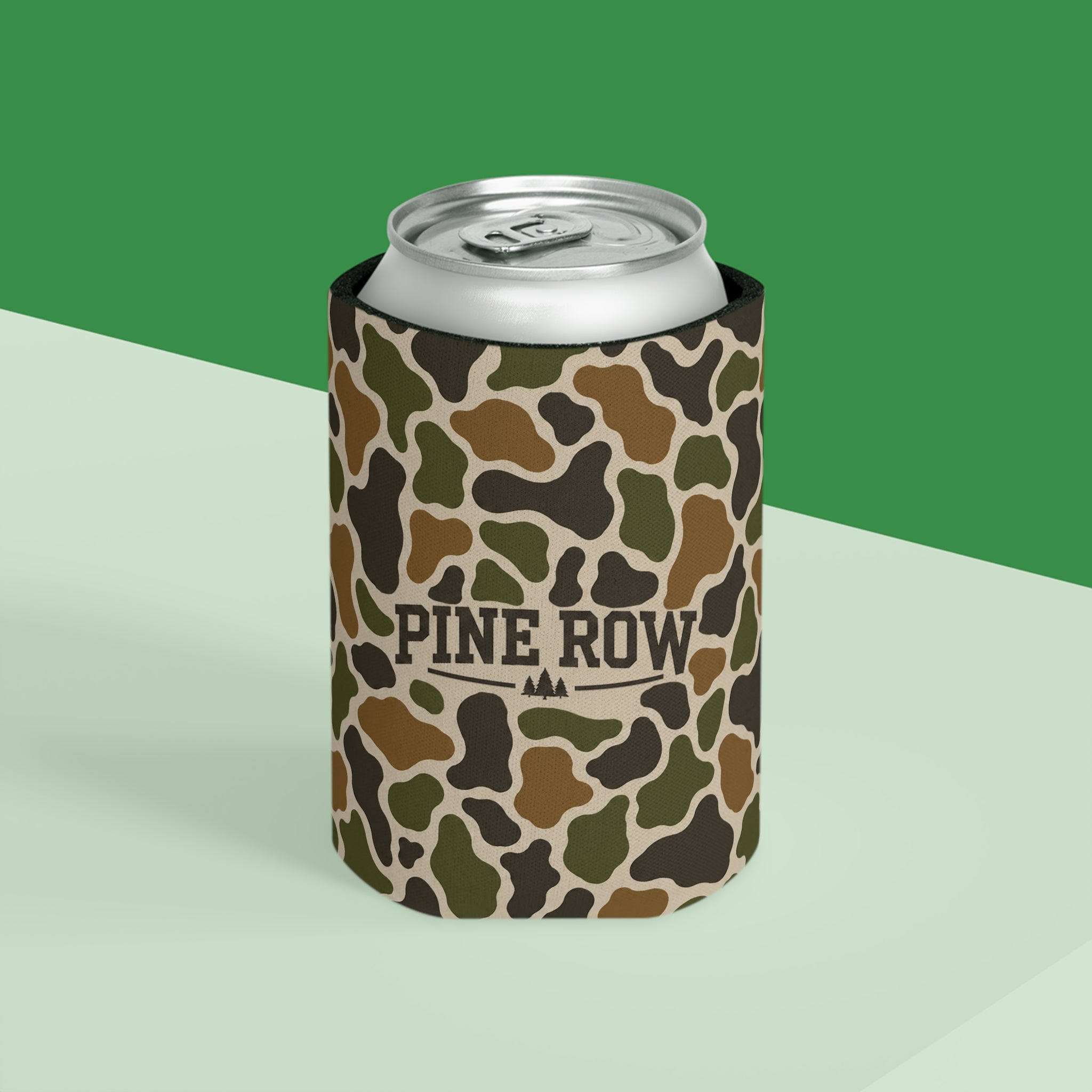 Camo "Pine Row" Koozie