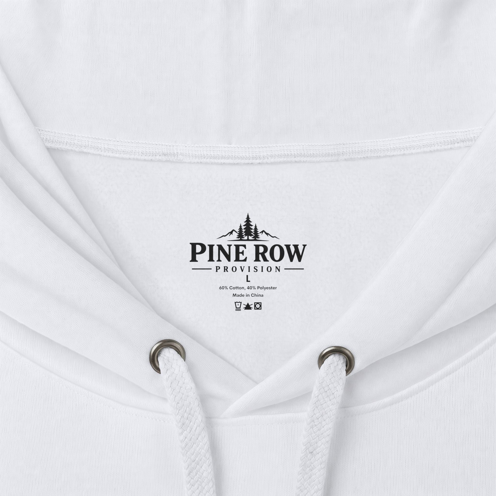 Pine Row Script Faded Gold Hoodie