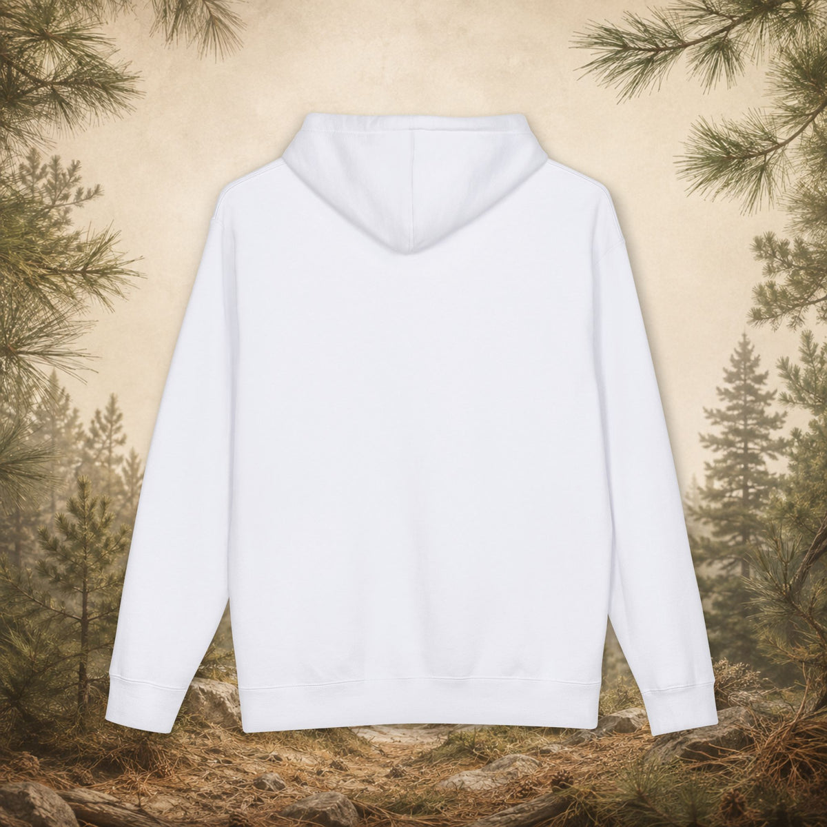 Pine Row Script Charcoal Hoodie