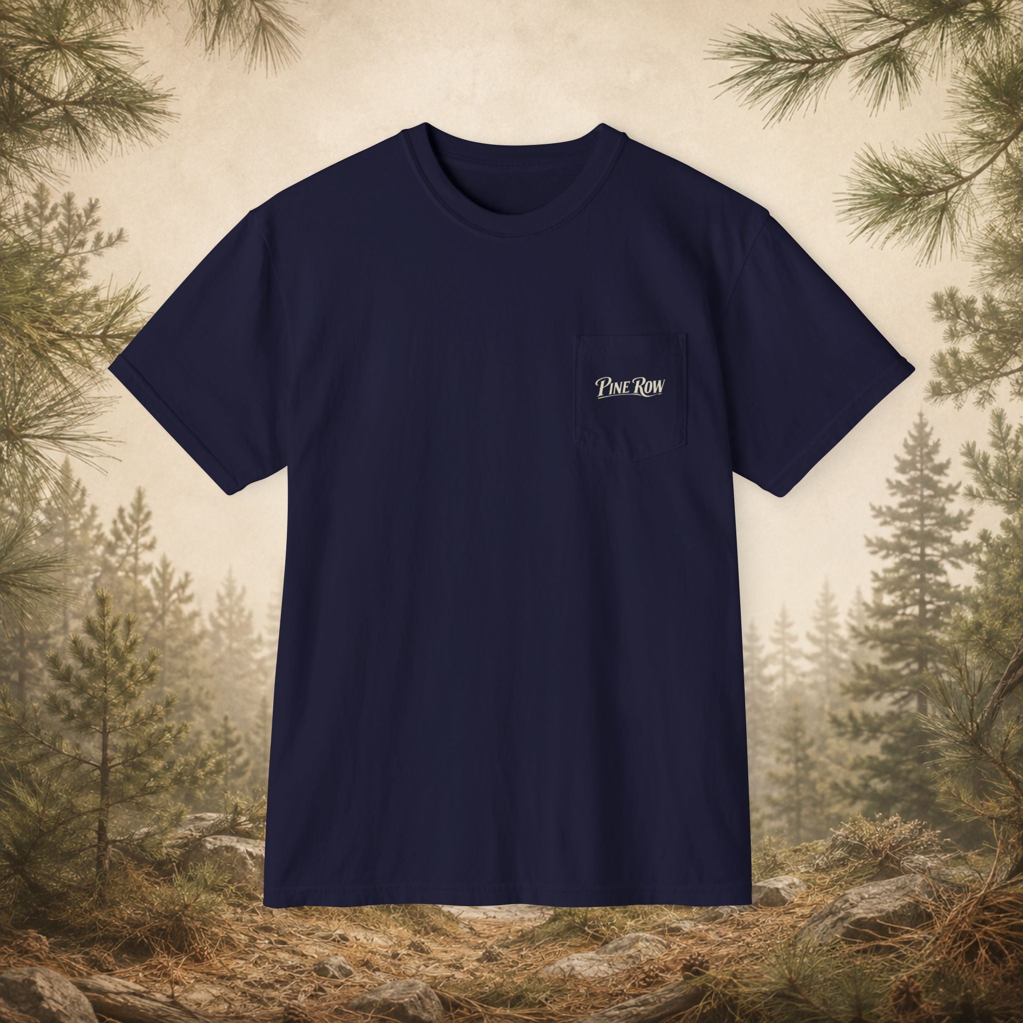 Pine Row Vintage Camo Box T-Shirt