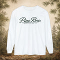 Pine Row Script Pine Green Long Sleeve T-Shirt