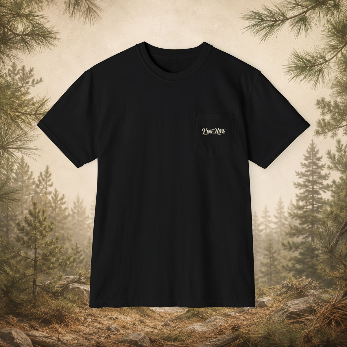Pine Row Vintage Camo Box T-Shirt