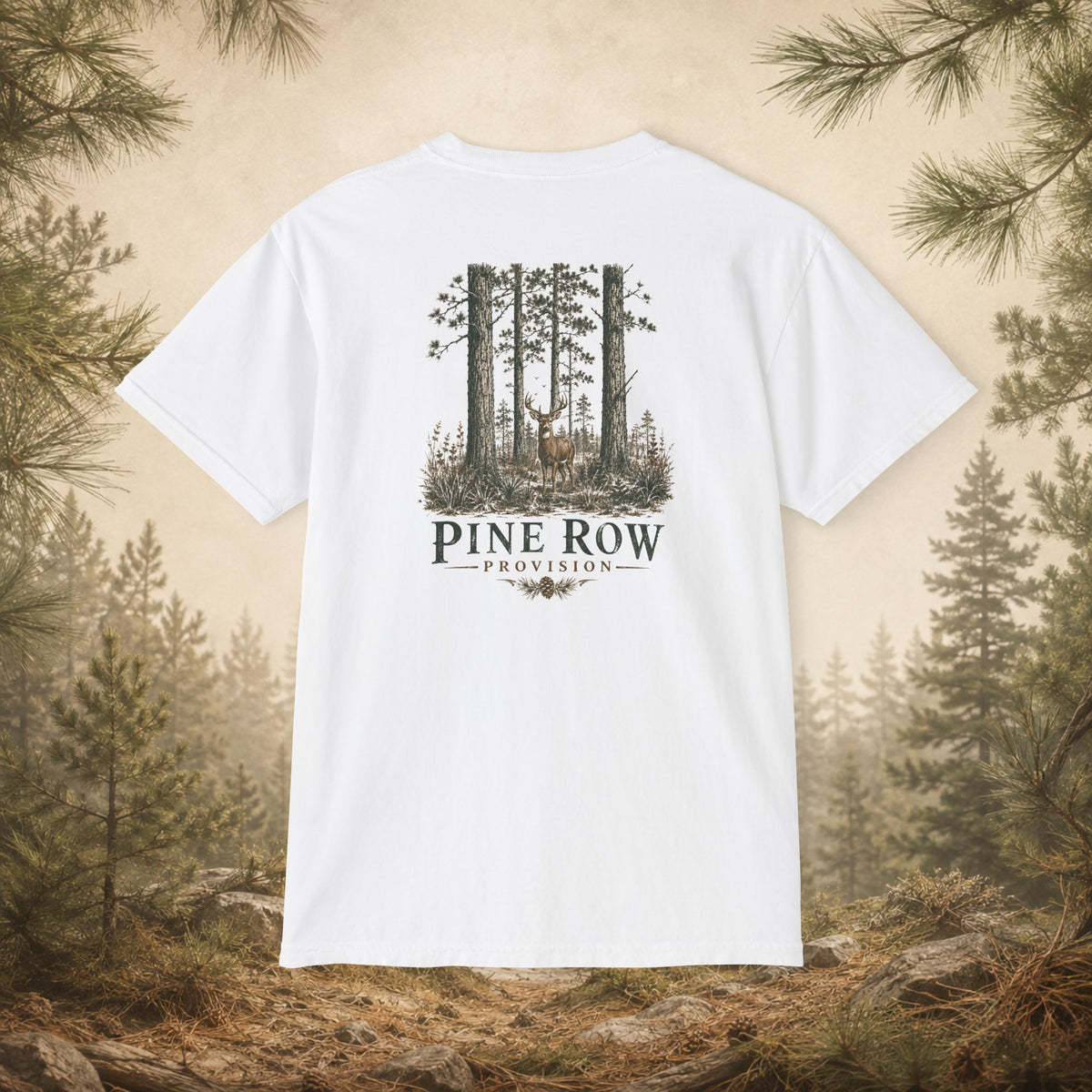 Pine Row Trophy Buck Pocket T-Shirt
