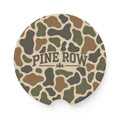 Pine Row Camouflage Car Coaster