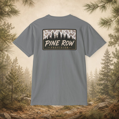 Pine Row Vintage Camo Light Box Pocket T-Shirt