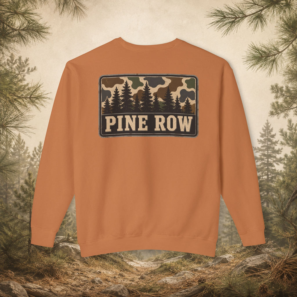 Pine Row Vintage Camo Box Crewneck Sweatshirt