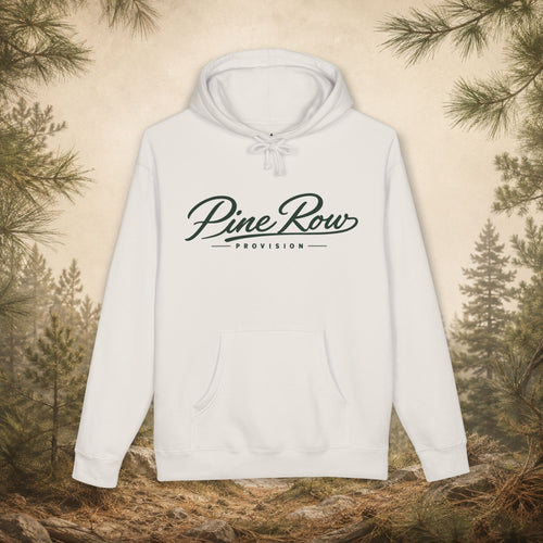 Pine Row Script Pine Green Hoodie