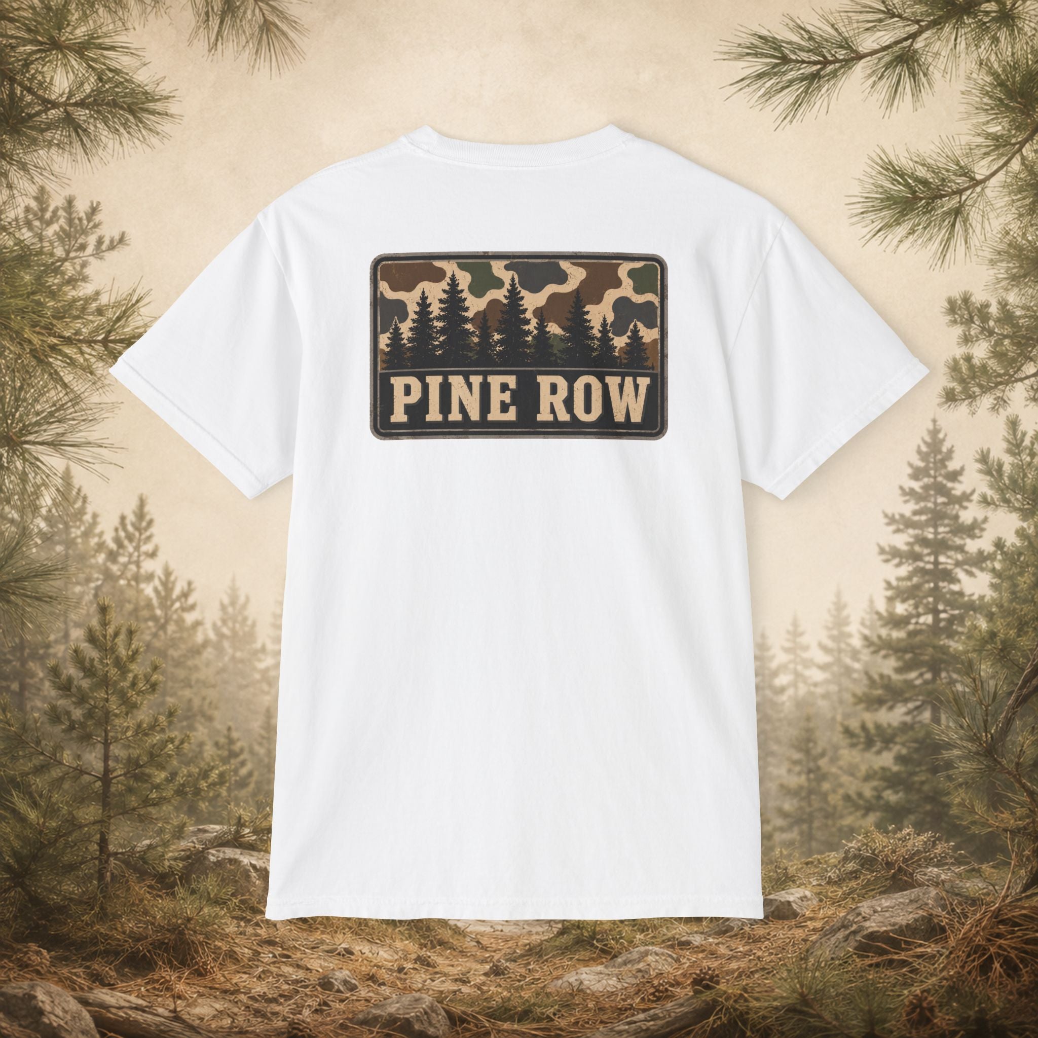 Pine Row Vintage Camo Box T-Shirt