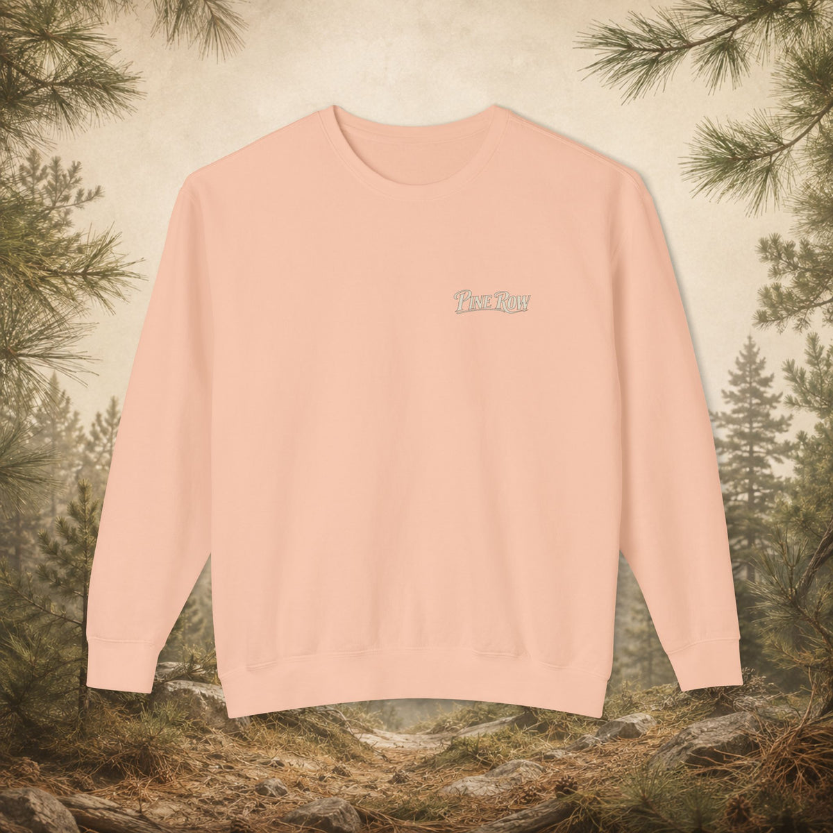 Pine Row Vintage Camo Light Box Crewneck Sweatshirt